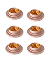 COMBO VAJILLA JASPEADO ROSA X18 PIEZAS CERAMICA - comprar online