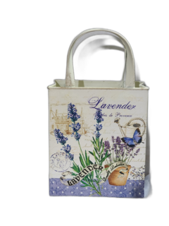 LATA METALICA DECORATIVA MANIJA - comprar online