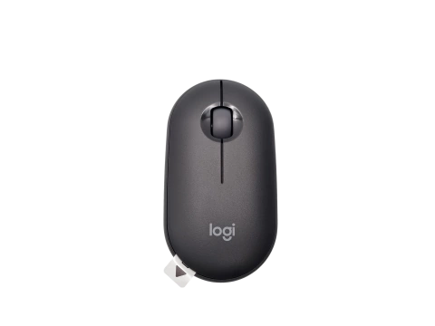 Mouse sem fio Logitech Pebble 2 M350s | Clique Silencioso | Design Slim Ambidestro | Grafite - comprar online