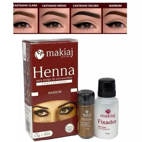 HENNA MARRON