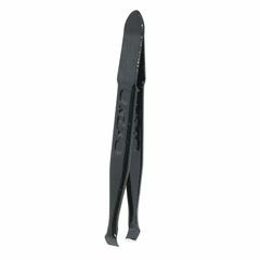 PINZA PARA DEPILACION HUECA NEGRA X 1U