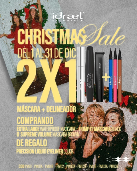 2X1-SUPREMEVOLMASCARA+PRECISIONEYELINER LL90FUCSIA - comprar online