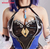 Yelan Derivative Bunny Sexy Lingerie Set Halter High Slit Mini Dress and Thong Set with Fuzzy Shawl Miccostumes - Valky Anime Store