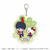 Deka Acrylic Keychain Bluelock x Sanrio Characters 01/ Yoichi Isagi x Hello Kitty (Mini Chara Illustration)