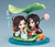 Tian Guan Ci Fu Heaven Official's Blessing Chibi Figures Xie Lian & Hua Cheng: Among the Lotus Ver.