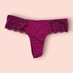 004026-CALCINHA COM RENDA E PING. FIO DUPLO SILEMAR - loja online