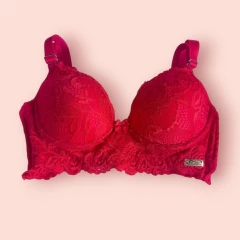 975-SUTIÃ REFORÇADO COM BARRA RENDA - Click Atrevida