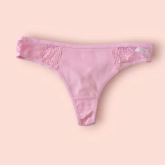 748-CALCINHA COTTON FIO RENDA LATERAL na internet