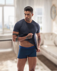 113 CUECA BOXER SOMELLOS LISA - loja online