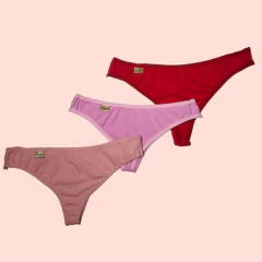 1680-CALCINHA FIO DUPLO ALGODÃO - comprar online