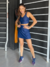 SHORTSAIA DUBH BELLA - Azul Marinho - comprar online