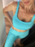 LEGGING DUBH GRAZI - Azul acqua na internet