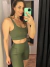 SHORT DUBH GRAZI - Deep Green