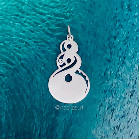 Pingente Pikorua Maori em Prata 950