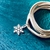 Pingente Floco de Neve para Pulseira em Prata 950