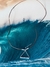 Colar Cabo e Manete de Wakeboard em Prata 950