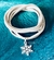Pingente Floco de Neve para Pulseira em Prata 950