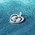 Conjunto com 2 pingentes de Rins em Prata 950