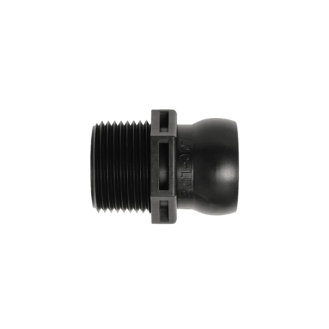 34 MPT CONNECTOR. BLACK