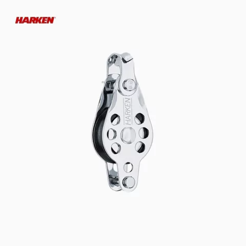 Motón Wire 25mm con arraigo - simple (312)