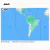 Carta náutica C-MAP South America & Caribe (M-SA-Y038-MS)