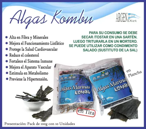 algas marinas kombu - Argendiet