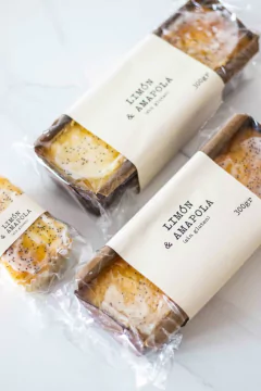 Budín de limón & amapola Gluten Free - Hache home Baked