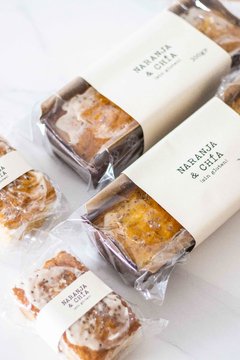 Budín de naranja & chia Gluten Free - Hache home Baked
