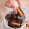 Alfajor relleno con pasta de mani keto - Vento fit
