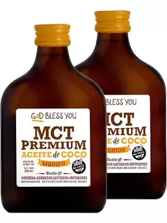 Aceite De Coco liquido MCT Premium - God Bless You - comprar online