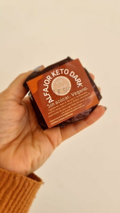 Alfajor Keto DARK - NUTRIRTE ALIMENTO MEDICINA