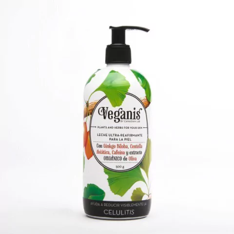LECHE ULTRA - HUMECTANTE PARA LA PIEL CON GINKGO BILOBA - VEGANIS