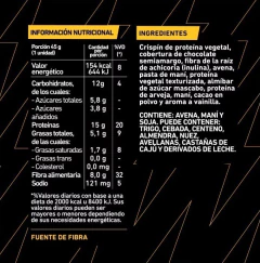 Barra de proteica Maní y Base de Chocolate - Integra - comprar online