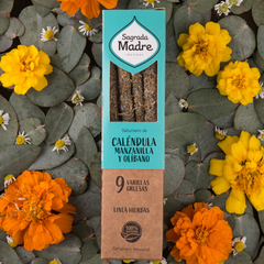 Sahumerio Caléndula & Manzanilla - Sagrada Madre