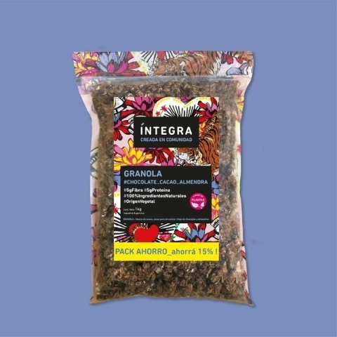 Granola Cacao 1kg - Íntegra