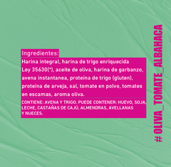 Crackers Oliva, Tomate & Albahaca - Íntegra - comprar online