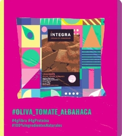 Crackers Oliva, Tomate & Albahaca - Íntegra