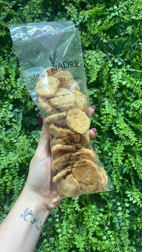 Galletitas Artesanales Parmesanitas - Masa Madre