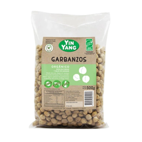 Garbanzos Órganicos - Yin yang