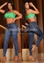 Calça Jeans Feminina Cós Elastico Modela Bumbum - C450-02