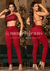 Calça Jeans Feminina Premium Collection Vinho - C563-02