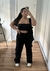 Calça Cargo Bae Preta na internet