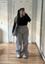 Calça Cotelê Cinza - loja online
