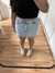 Shorts Saia Jeans Azul Claro - comprar online