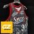 Allen Iverson #3 Philadelphia 76ers Sixers Mitchell & Ness Black 1997-98 Hardwood Classics Tattoo - Bordada Premium - comprar online