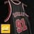 Dennis Rodman #91 Chicago Bulls Mitchell & Ness 1997/98 - Bordada Premium