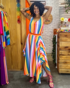 Saia Outono Rainbow - COLORATO