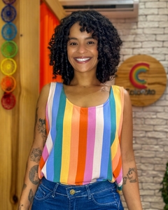 Regata Outono Rainbow na internet