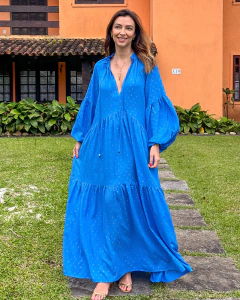 Vestido Marrocos Azul Celeste - loja online