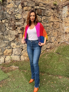 Kimono Rainbow Tricô na internet